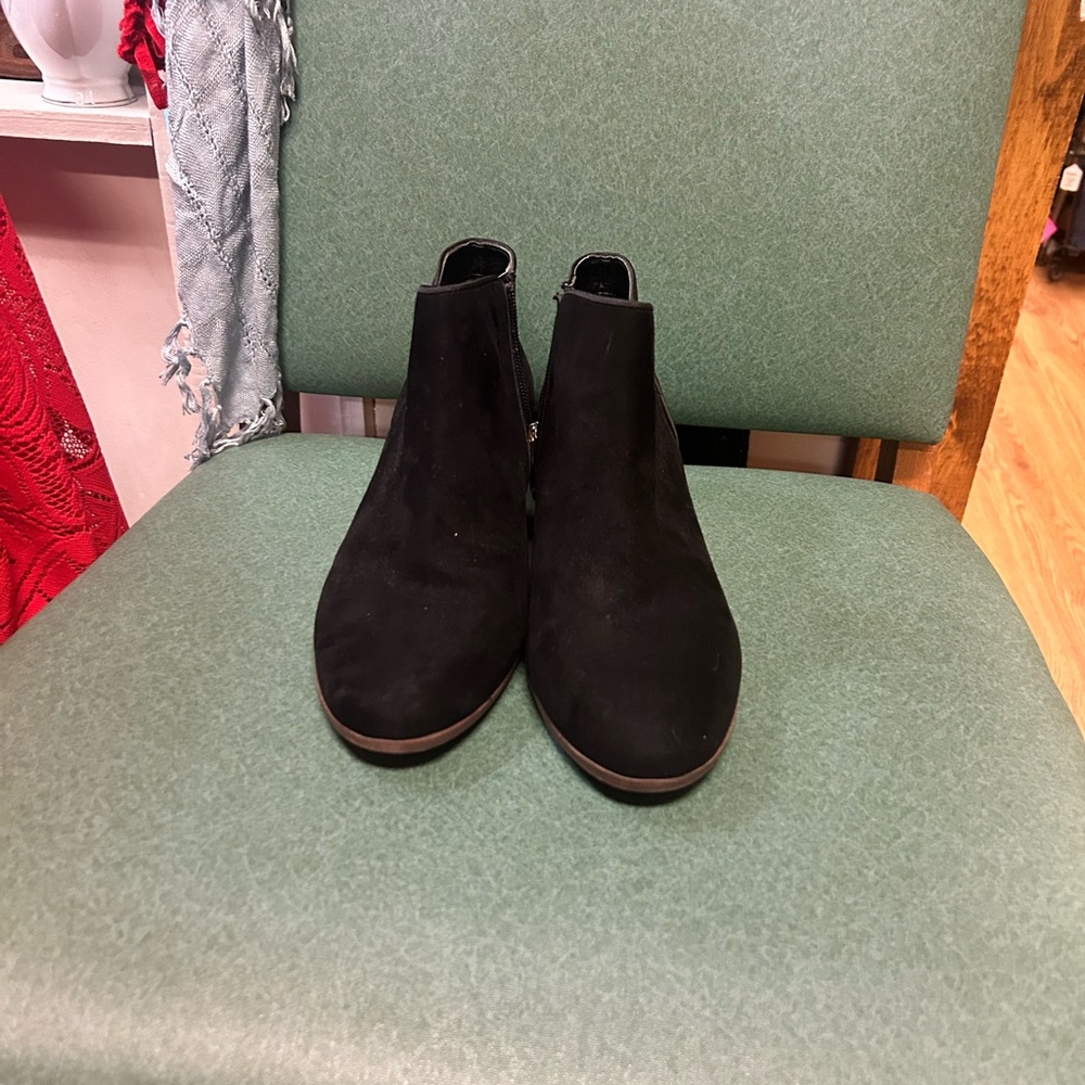 Sam Edelman Ladies size 9 black wedge boot